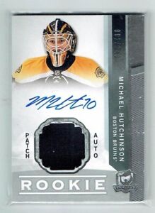 12-13 UD Upper Deck The Cup  Michael Hutchinson  /249  Auto  Patch  Rookie 