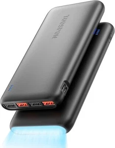 Batería Externa 5000mAh Powerbank, 4 Salidas & 2 Entradas, Cargador Portátil - Imagen 1 de 6