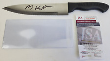 Marshall Virtue (Valentine, 2001) Cupid Autographed Knife Signature JSA COA