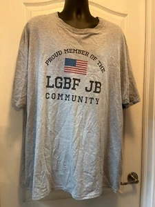 EUC Proud Member of The LGBFJB Community T-Shirt Größe 3XL -- KOSTENLOSER VERSAND - Bild 1 von 3