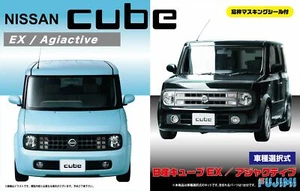 Fujimi 1/24 inch up series No.66 Nissan Cube EX / Ajakutibu window frames w - Picture 1 of 3