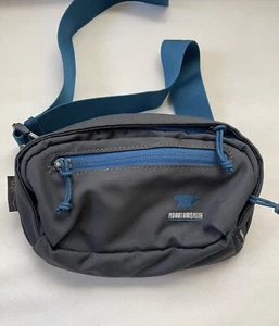 MountainSmith Gray and Blue Adjustable Belt Vibe Fanny Lumbar Pack Colorado - Picture 1 of 9