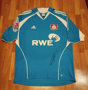 Andriy Voronin original t-shirt Bayer Leverkusen, original autograph - Bild 1 von 8