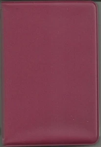 Mead Memo Book, Red 6 Ring Loose Leaf 40 Pages 5 x 3 in., 127 X 76mm, Free Ship - Picture 1 of 3
