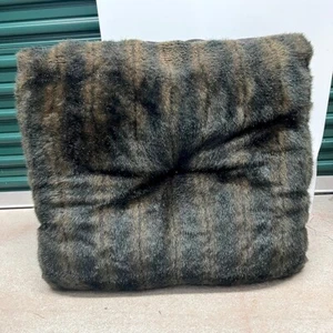 Big Faux Mink Pillow - Picture 1 of 3