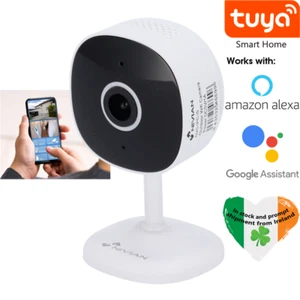 WiFi 3MPix 2K Smart Security CCTV Camera Night Vision Audio Alexa Google - Imagen 1 de 9