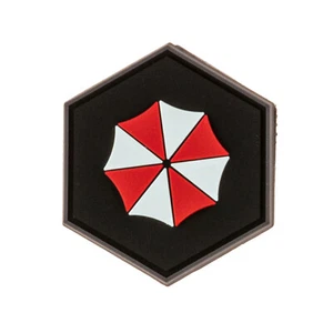 Morale Patch Umbrella Corporation , Hook and Loop.  35 x 35 mm. PVC Rubber - Picture 1 of 3