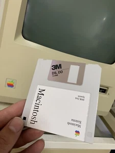  Apple Macintosh System 6.0.4 Disco Sistema Arranque - 800k Español - Afbeelding 1 van 9