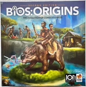 Bios: Origins 2nd Edition Ion Game Design Kenner Card Game Historyspiel - Picture 1 of 10