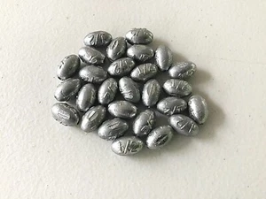 100 piezas. 1/2 OZ HUEVO SINKERS DESLIZAMIENTO SINKERS, PESAS, PESCA, ENVÍO GRATUITO - Imagen 1 de 2