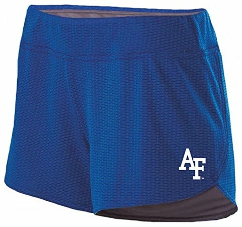 Ouray Sportswear NCAA Air Force Falcons Women's Boundary Shorts, X-Large, Royal Cover