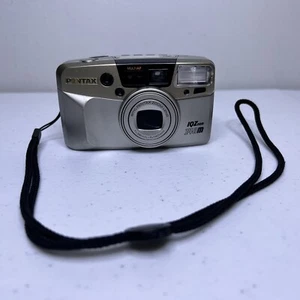 Pentax IQZoom 140M analoge Kompaktkamera 35 mm - Autofokus - ungetestet LESEN!! - Bild 1 von 12