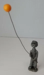 Pewter Figurines Children with ballon - Picture 1 of 9