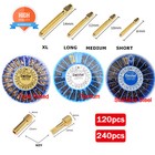 Dental Endo Screw Post Refill Stainless Steel/ Titanium /24K Gold Plated Conical