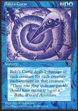 4x Baki's Curse ~ Moderately Played Homelands MTG Magic x4 4 UltimateMTG Playset