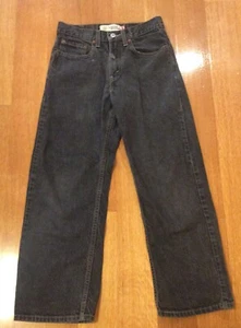 Levis - Boys Black Jeans - Size 12 Regular  - Picture 1 of 2