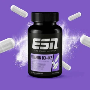 ESN Vitamin D3 K2 120 Kapsel - Bild 1 von 3