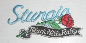 Parche Rosa Vintage Black Hills Rally Sturgis Damas 3-5/8" Ancho x 1-1/2" H-NUEVO - Imagen 1 de 2