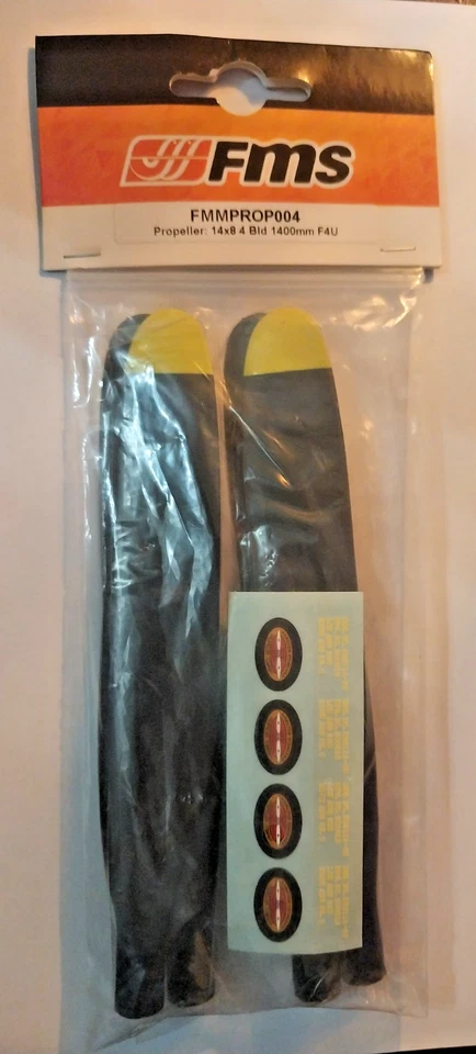 FMS RC FMMPROP004 Propeller 14X8 4 Bid 1400mm F4U - Image 1 of 4