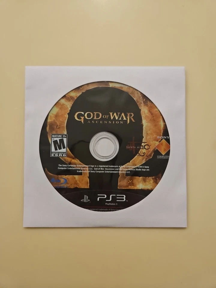 God of War: Ascension (PlayStation 3, PS3) *Solo disco - Probado - Envío rápido* Foto 1 de 1