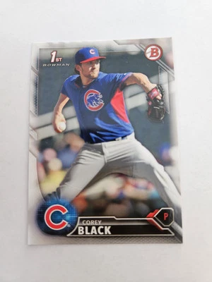 2016 Topps Baseball Card, Corey Black BP39 - Image 1 of 2