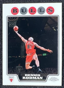 2008-09 Topps Chrome Dennis Rodman #167 HOF - Bild 1 von 2