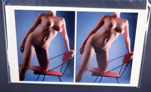 Boris Starosta 3D Stereoview - Kat B 134  - nude model signed 2025 #123 - Picture 1 of 2