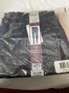 Denim Gloria Vanderbilt Amanda pierna recta para mujer talla grande 20w - Imagen 1 de 1