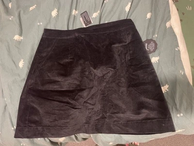 JOANIE BLACK VELVET SKIRT SIZE 12 BNWT - Image 1 of 3