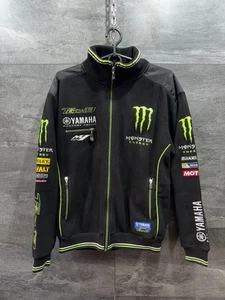 Yamaha Racing Monster Tech 3 Energy Vintage Fleece Jacket Clintons Size XS - Picture 1 of 23