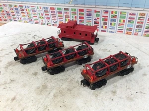 Lionel Postwar - Set  4  Freight Cars O Gauge / 027 - Picture 1 of 10