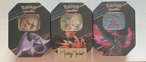 (FULL SET OF 3) Pokemon TCG Crown Zenith Tins INTERNATIONAL VERSION [SEALED!] - Bild 1 von 2