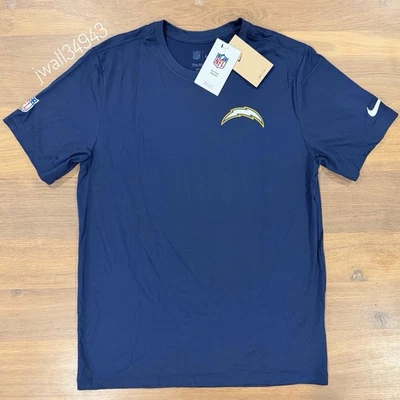 AUTHENTIC Nike Los Angeles Super Chargers Sideline T-Shirt Throwback Men's Shirt - Image 1 of 4