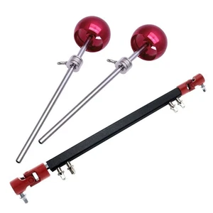 3 Pezzi Batteria Doppio Basso Battitore Pedale con Asta Albero Motore Collegamento Ba... - Foto 1 di 5