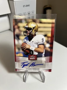Leaf Draft Tyler Hansen 2012 automático azul #TH1 Buffaloes - Imagen 1 de 2