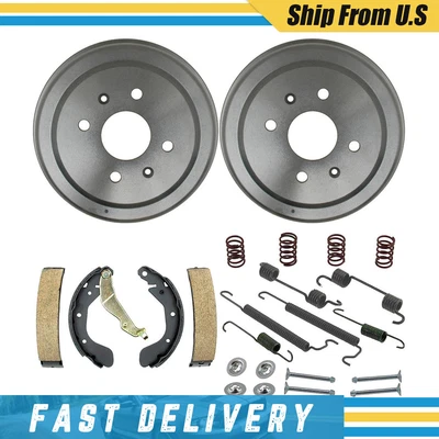 Zapatas de freno de tambor de freno y resorte para Chevrolet Aveo Aveo5 2007 08 2009 2010 2011 Foto 1 de 4