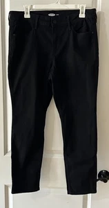 Old Navy Damengröße 12S kurze Taschen Skinny schwarz Jeans Denim Jeans - Bild 1 von 8