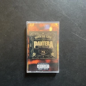 Pantera Official Live 101 Proof Cassette Tape (EastWest 1997) - Picture 1 of 5