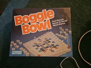 Vintage Parker Brothers 1987 Boggle Bowl Word Game Complete New Sealed - Picture 1 of 2