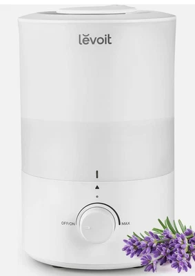 LEVOIT Humidifiers for Bedroom, Quiet (3L Water Tank) Cool Mist Top Fill - Image 1 of 4