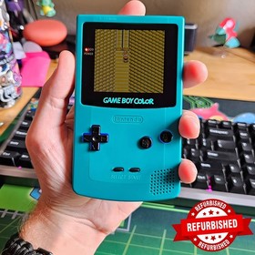 Nintendo Game Boy Color Console Handheld System Cleaned Tested New CaseRenewed