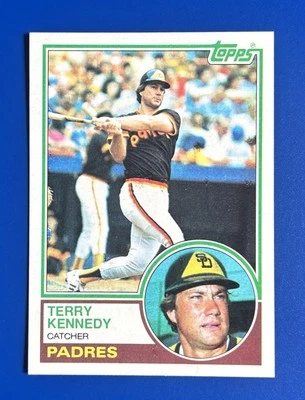 1983 Topps Baseball Terry Kennedy San Diego Padres #274 - Image 1 of 2
