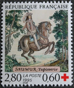 Timbre - FRANCE - Croix-Rouge - SAUMUR Tapisserie - YT2946A - Neuf ** - 1995 - Picture 1 of 1