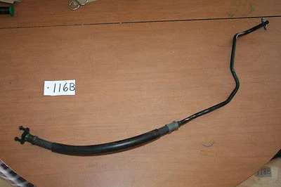 1986 Honda VFR750F Interceptor Left Oil Cooler Hose Line 86 - Image 1 of 4