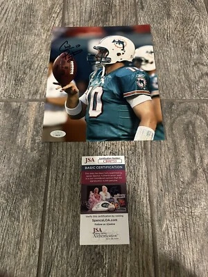 FOTO 8X10 FIRMADA POR CHAD PENNINGTON AUTOGRAFIADA CERTIFICADO DE AUTENTICIDAD JSA AUTO 2 Foto 1 de 2