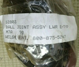 Jaguar Ball Joint E-Type Lower 12803 Welsh Ent. - Picture 1 of 2