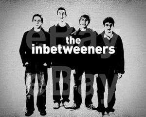 The Inbetweeners (TV) Cast, Simon Bird, Jope Thomas 10x8 Photo - Picture 1 of 1