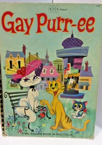 Gay Purr-ee by Carl Memling based on the UPA cartoon (Golden Books 1962, 1st hc) - Picture 1 of 6