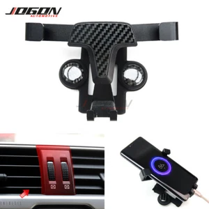 Carbon Style Air Vent Phone Holder For Toyota Land Cruiser Prado FJ150 2014-2017 - Picture 1 of 9