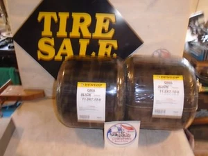 RACING GO KART NOS DUNLOP TIRES 11.5X7.10-6 VINTAGE DRIFT TRIKE CART PART X2 - Bild 1 von 3